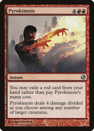 Pyrokinesis [Duel Decks: Heroes vs. Monsters] | North Game Den