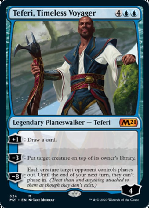 Teferi, Timeless Voyager [Core Set 2021] | North Game Den