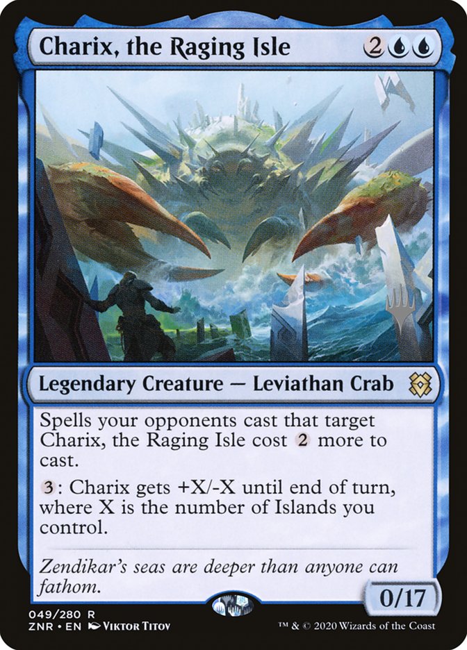 Charix, the Raging Isle (Promo Pack) [Zendikar Rising Promos] | North Game Den