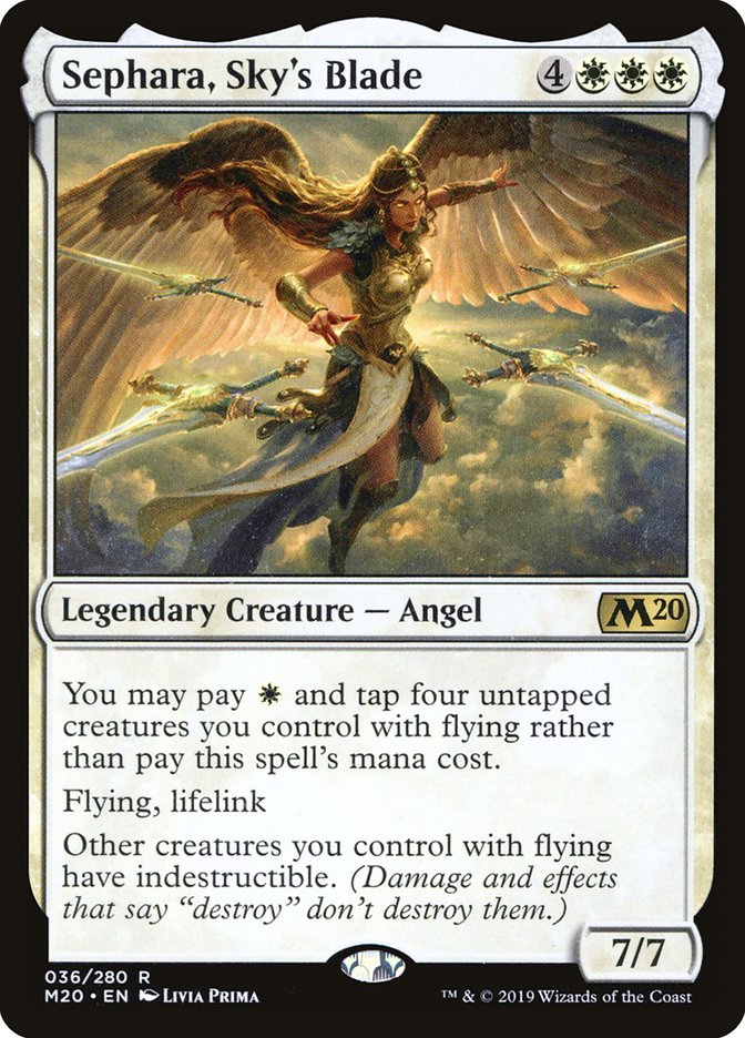 Sephara, Sky's Blade [Core Set 2020] | North Game Den