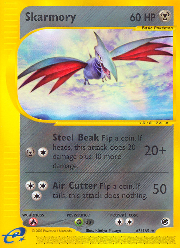 Skarmory (63/165) [Expedition: Base Set] | North Game Den