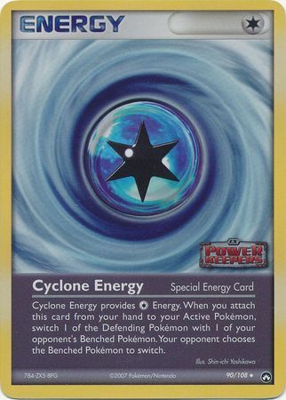 Cyclone Energy (90/108) (Stamped) [EX: Power Keepers] | North Game Den