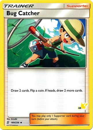 Bug Catcher (189/236) (Pikachu Stamp #44) [Battle Academy 2020] | North Game Den