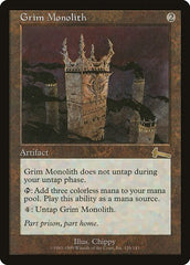 Grim Monolith [Urza's Legacy] | North Game Den