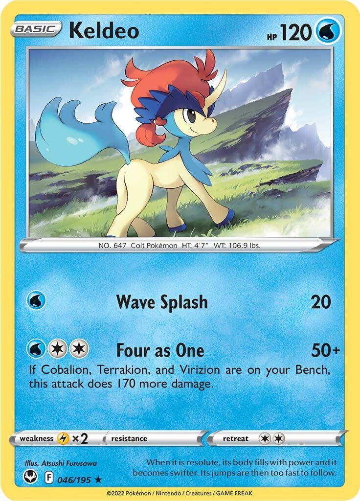 Keldeo (046/195) [Sword & Shield: Silver Tempest] | North Game Den