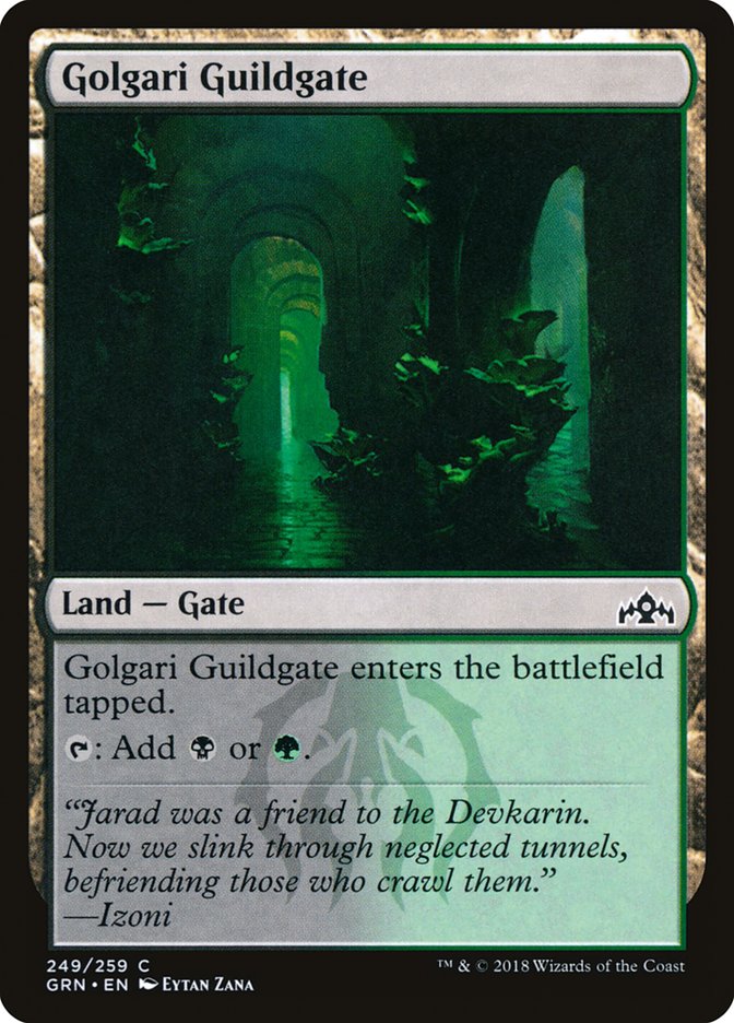 Golgari Guildgate (249/259) [Guilds of Ravnica] | North Game Den