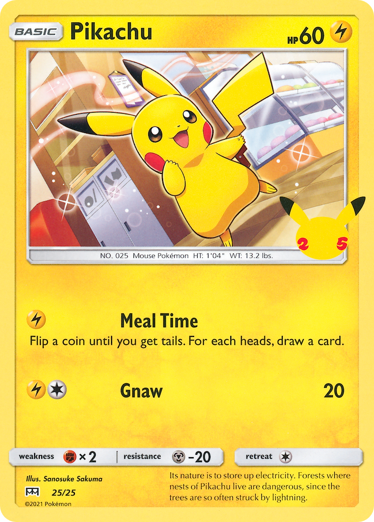 Pikachu (25/25) [McDonald's 25th Anniversary] | North Game Den