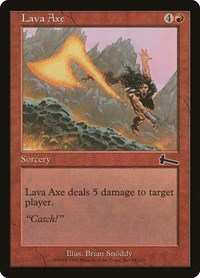 Lava Axe [Urza's Legacy] | North Game Den