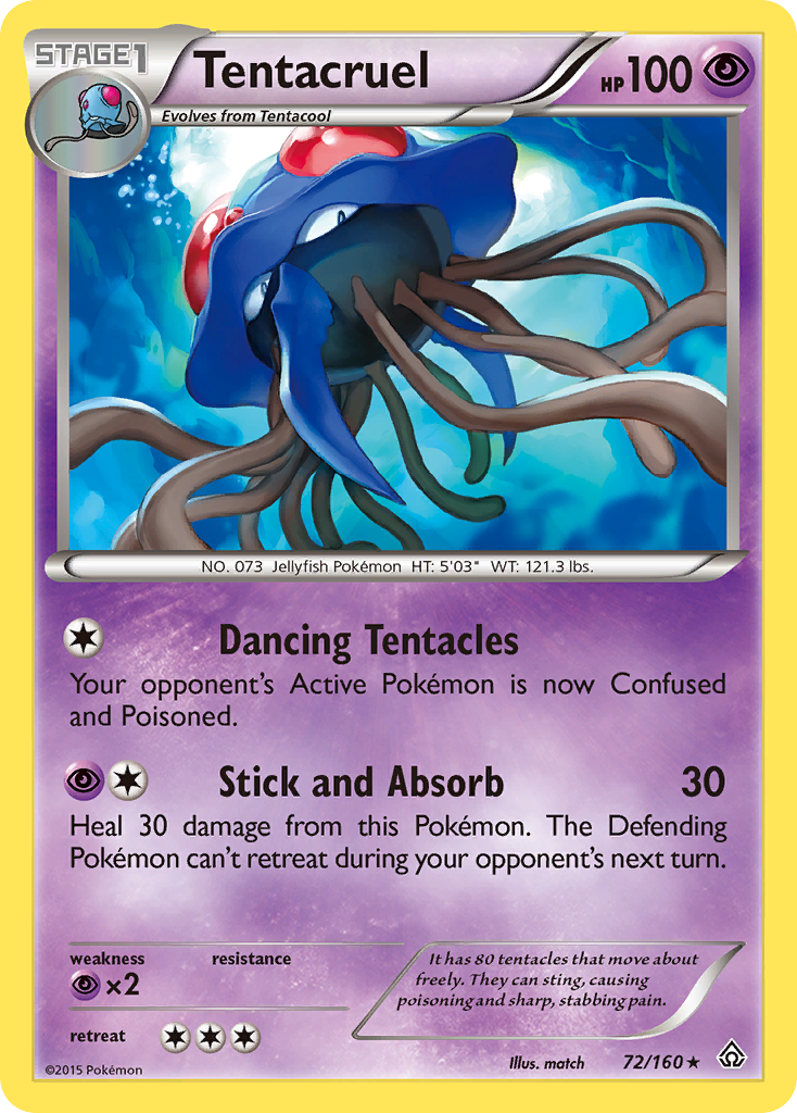 Tentacruel (72/160) [XY: Primal Clash] | North Game Den