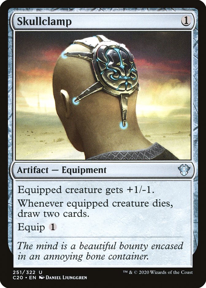 Skullclamp [Commander 2020] | North Game Den