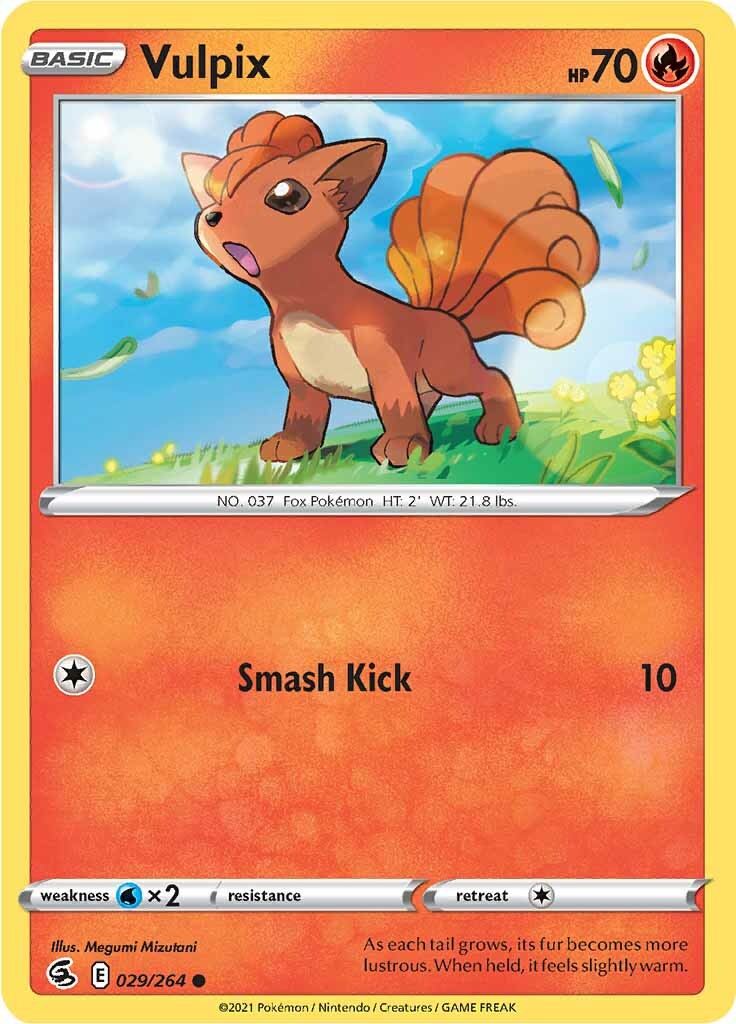 Vulpix (029/264) [Sword & Shield: Fusion Strike] | North Game Den