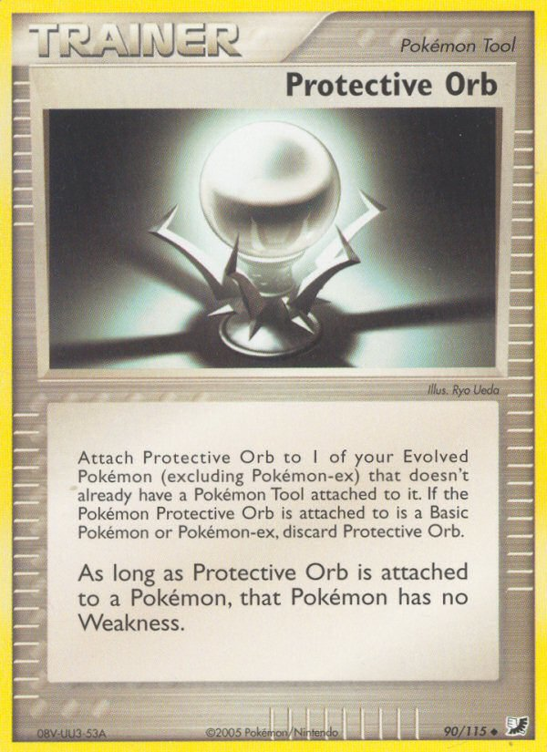 Protective Orb (90/115) [EX: Unseen Forces] | North Game Den