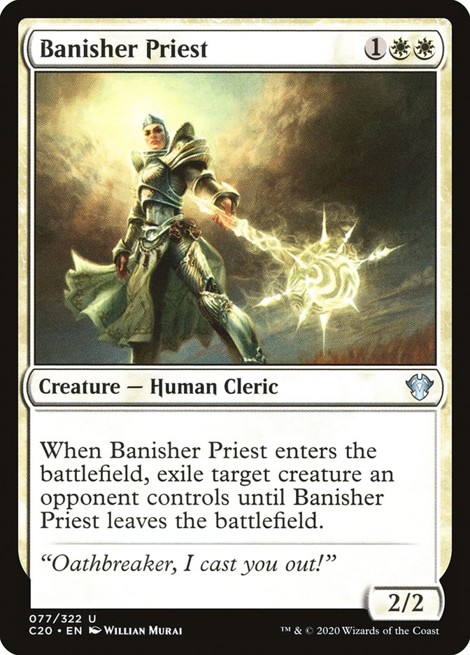 Banisher Priest [Commander 2020] | North Game Den