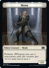 Egg // Monk Double-sided Token [Double Masters 2022 Tokens] | North Game Den