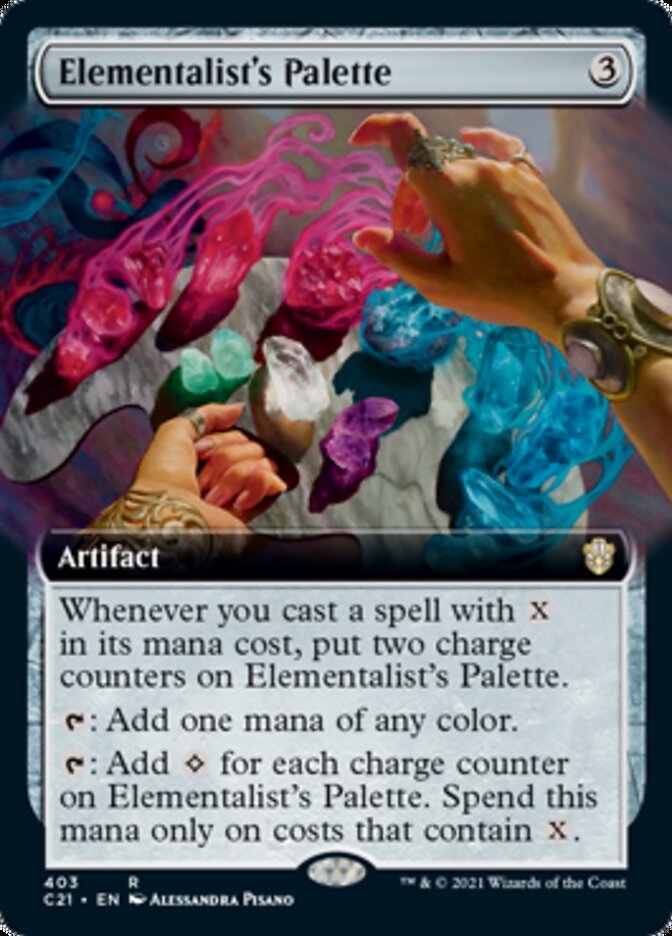 Elementalist's Palette (Extended) [Commander 2021] | North Game Den