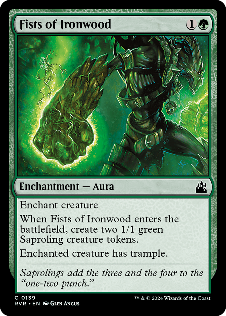 Fists of Ironwood [Ravnica Remastered] | North Game Den