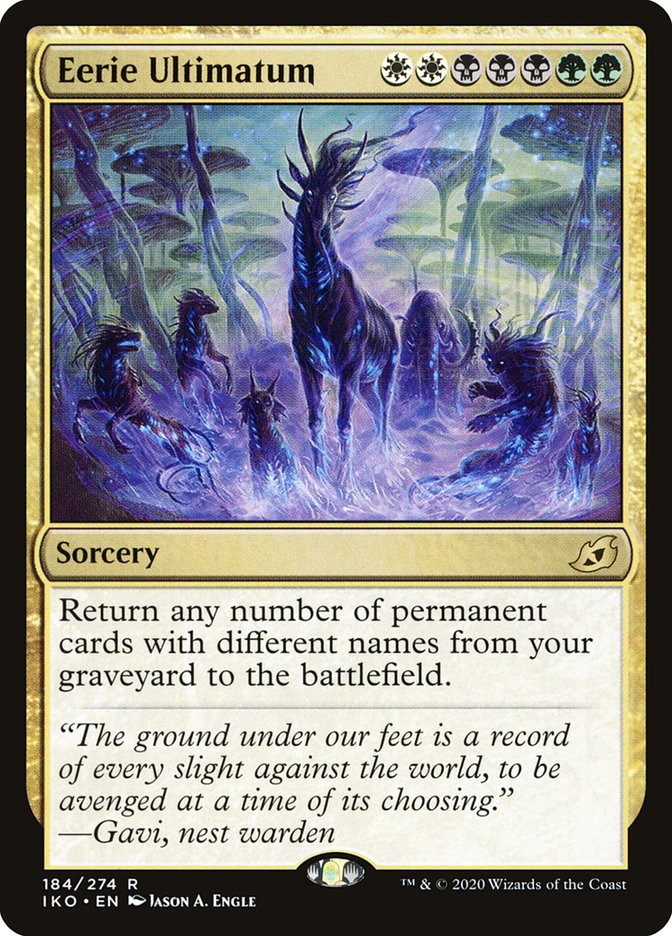 Eerie Ultimatum [Ikoria: Lair of Behemoths] | North Game Den