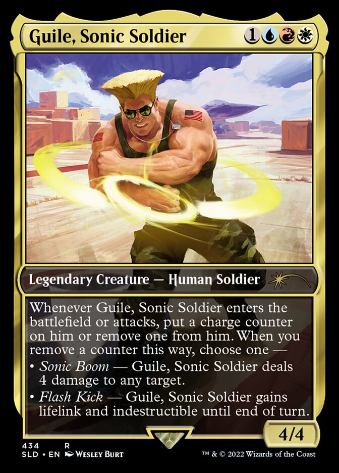 Guile, Sonic Soldier [Secret Lair Drop Series] | North Game Den