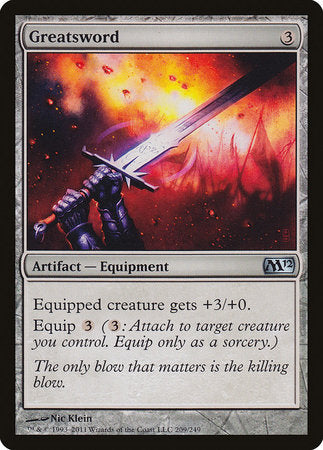 Greatsword [Magic 2012] | North Game Den