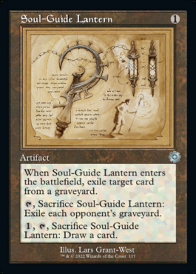 Soul-Guide Lantern (Retro Schematic) [The Brothers' War Retro Artifacts] | North Game Den