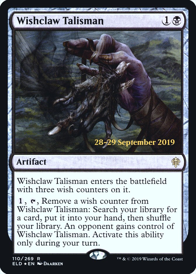 Wishclaw Talisman  [Throne of Eldraine Prerelease Promos] | North Game Den