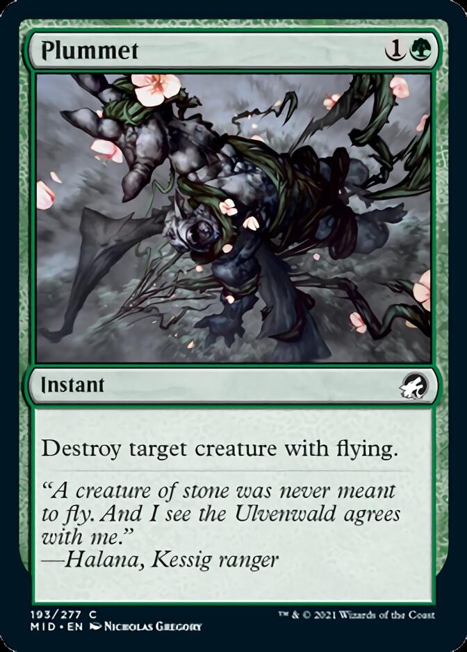 Plummet [Innistrad: Midnight Hunt] | North Game Den