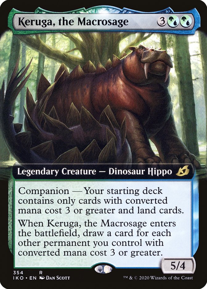Keruga, the Macrosage (Extended Art) [Ikoria: Lair of Behemoths] | North Game Den