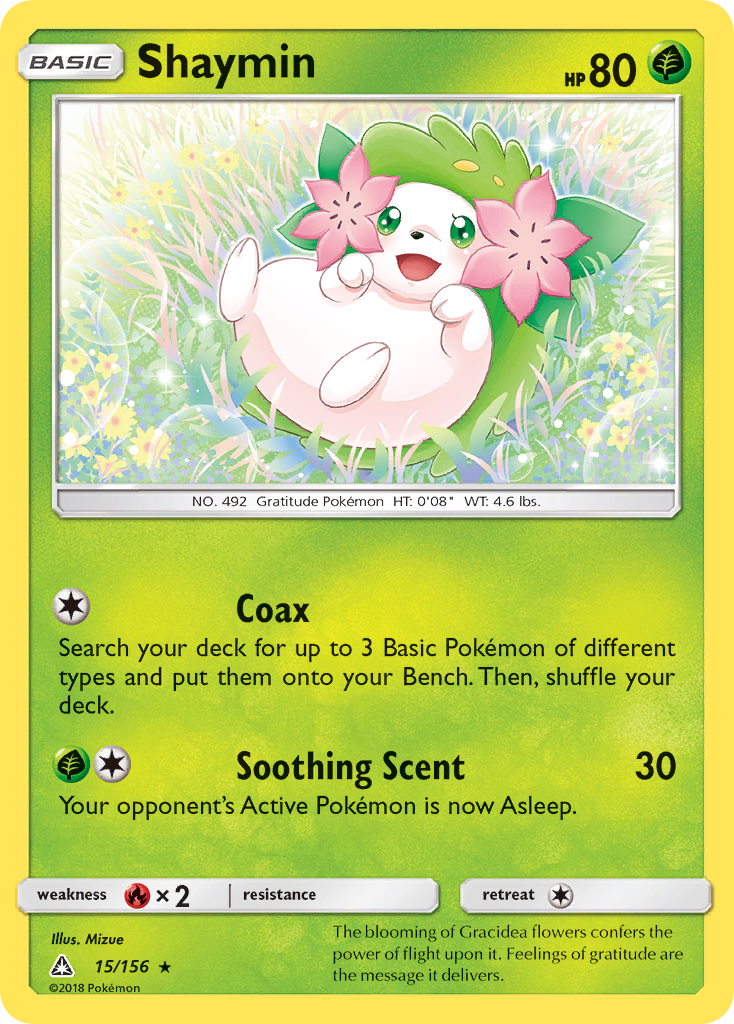 Shaymin (15/156) [Sun & Moon: Ultra Prism] | North Game Den