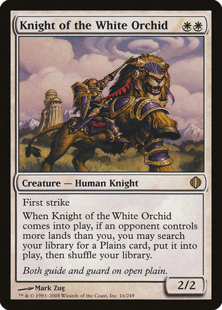 Knight of the White Orchid [Shards of Alara] | North Game Den