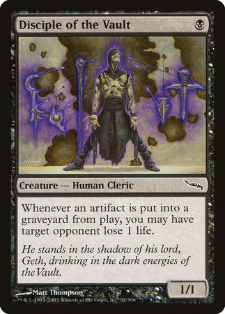Disciple of the Vault [Mirrodin] | North Game Den