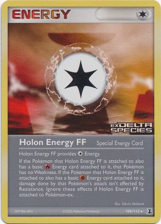 Holon Energy FF (104/113) (Stamped) [EX: Delta Species] | North Game Den