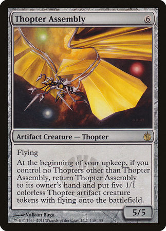 Thopter Assembly [Mirrodin Besieged] | North Game Den