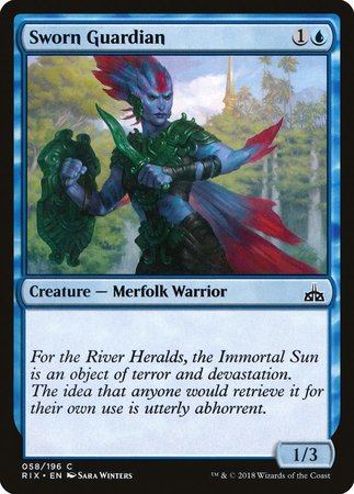 Sworn Guardian [Rivals of Ixalan] | North Game Den