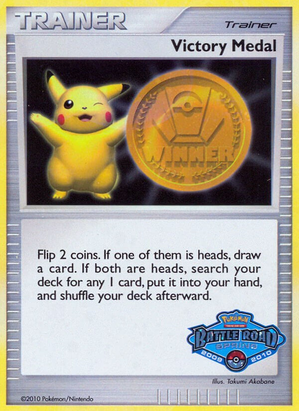 Victory Medal (2009-2010) (Battle Road Spring) [League & Championship Cards] | North Game Den