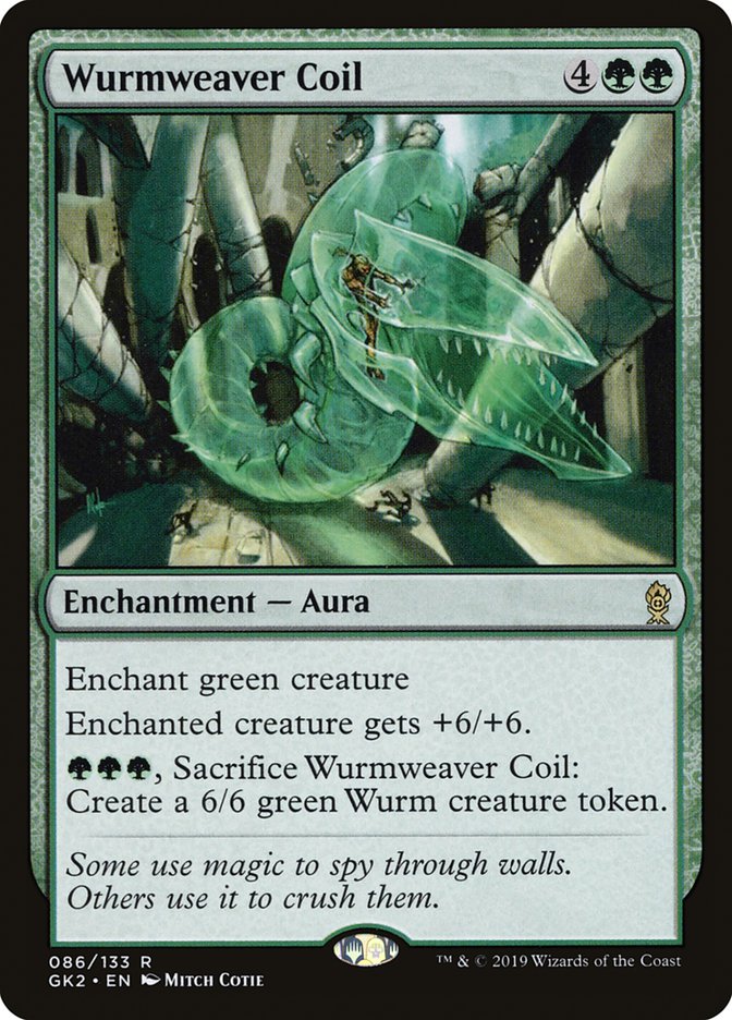 Wurmweaver Coil [Ravnica Allegiance Guild Kit] | North Game Den