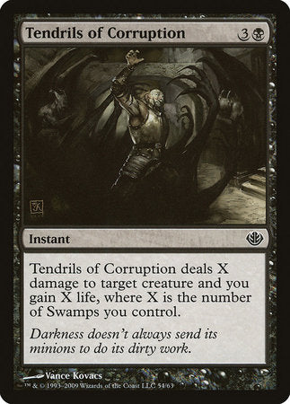 Tendrils of Corruption [Duel Decks: Garruk vs. Liliana] | North Game Den