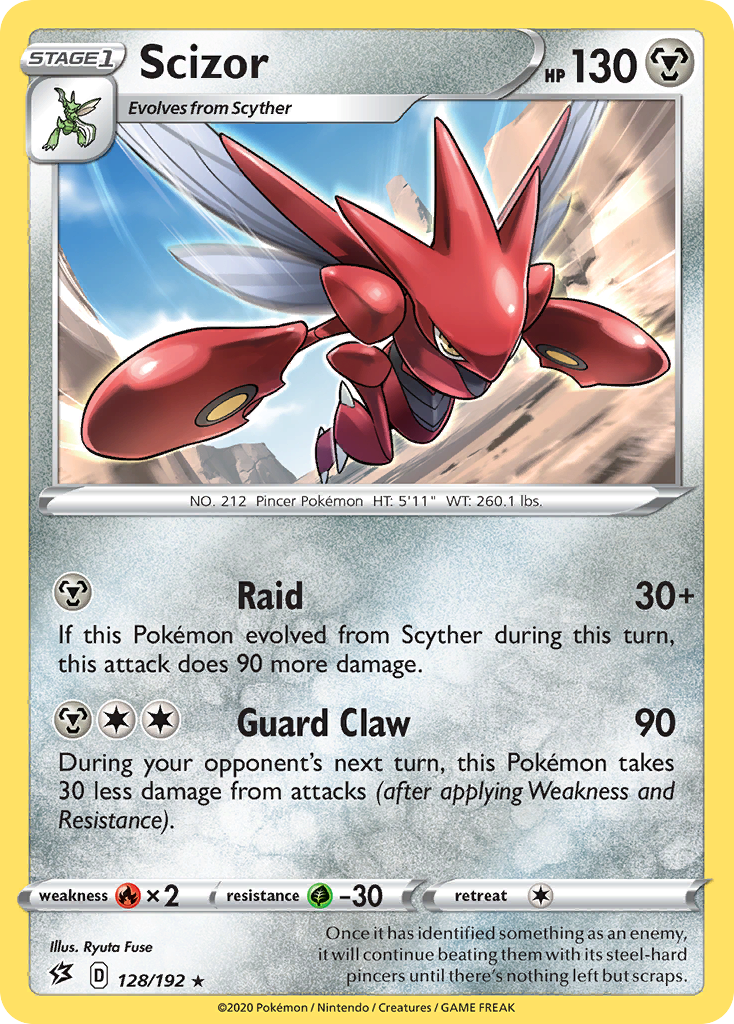 Scizor (128/192) [Sword & Shield: Rebel Clash] | North Game Den