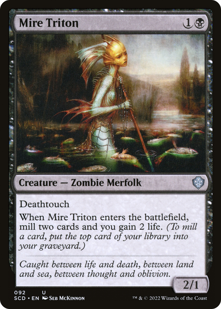 Mire Triton [Starter Commander Decks] | North Game Den