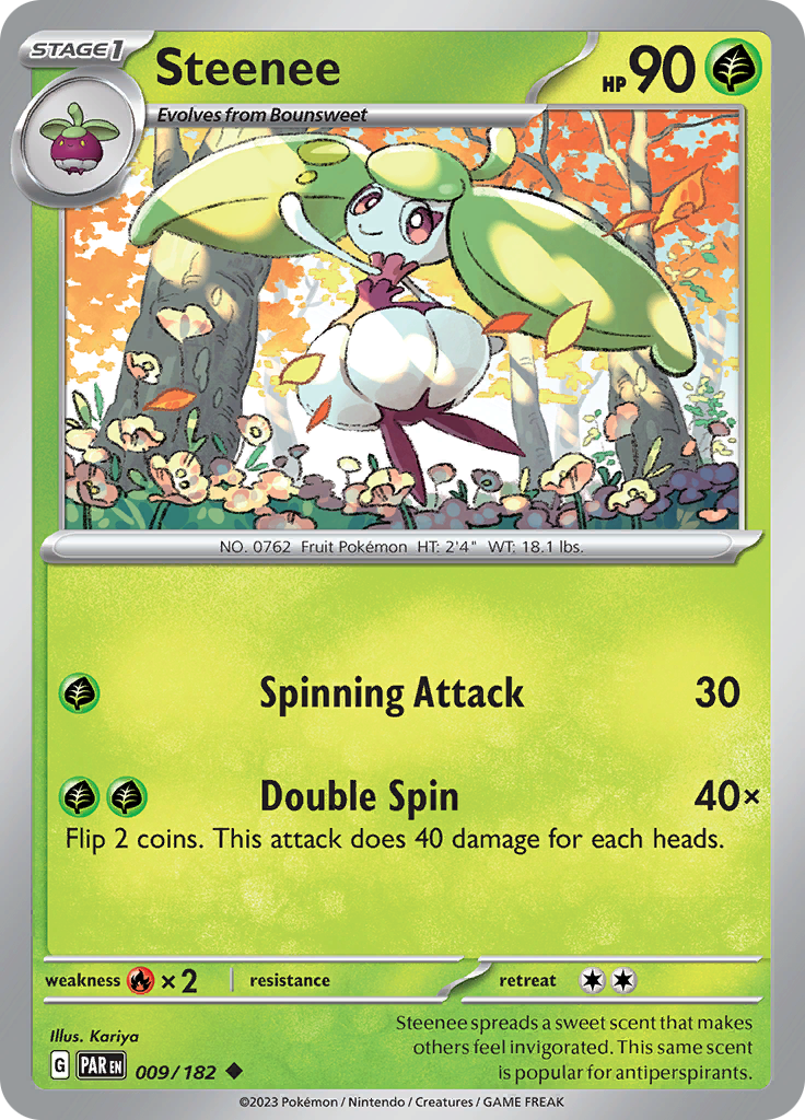 Steenee (009/182) [Scarlet & Violet: Paradox Rift] | North Game Den