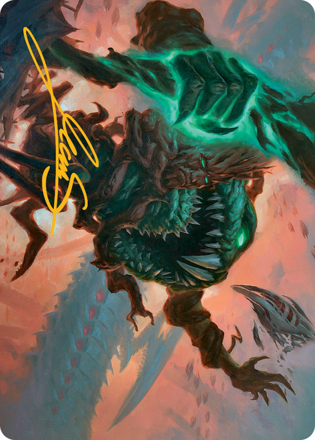 Yargle and Multani Art Card (Gold-Stamped Signature) [March of the Machine Art Series] | North Game Den