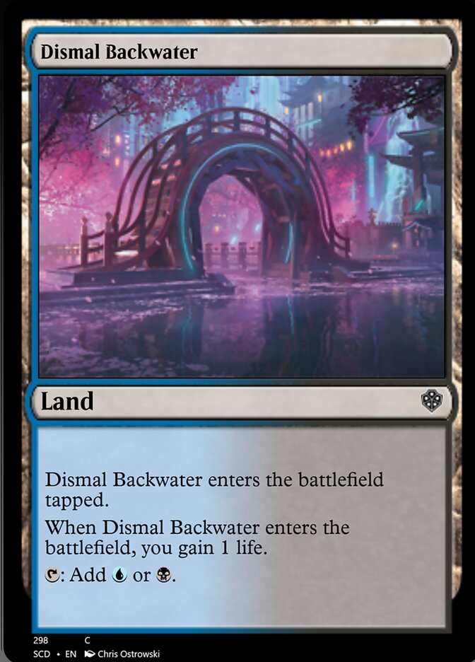 Dismal Backwater [Starter Commander Decks] | North Game Den