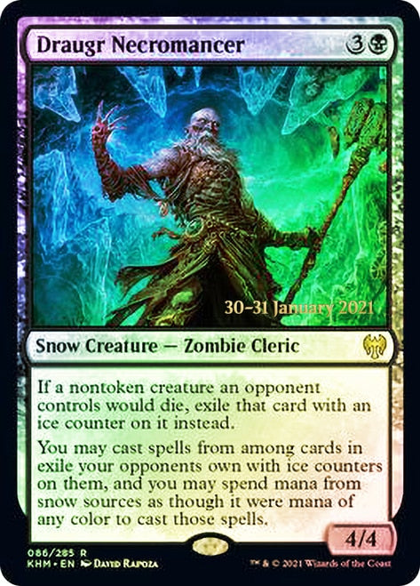 Draugr Necromancer  [Kaldheim Prerelease Promos] | North Game Den