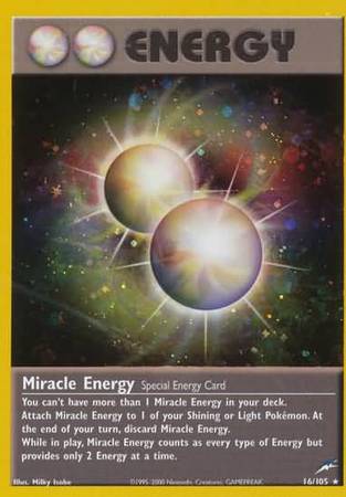 Miracle Energy (16/105) [Neo Destiny Unlimited] | North Game Den