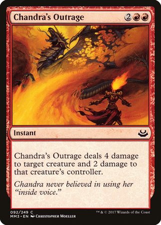 Chandra's Outrage [Modern Masters 2017] | North Game Den