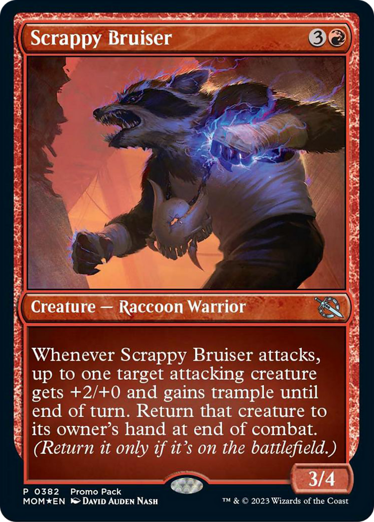 Scrappy Bruiser (Promo Pack) [March of the Machine Promos] | North Game Den