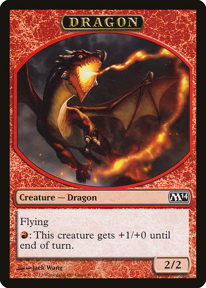 Dragon [Magic 2014 Tokens] | North Game Den