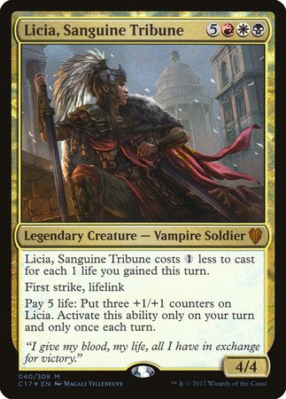 Licia, Sanguine Tribune [Commander 2017] | North Game Den