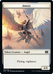 Elemental // Angel Double-sided Token [Double Masters 2022 Tokens] | North Game Den