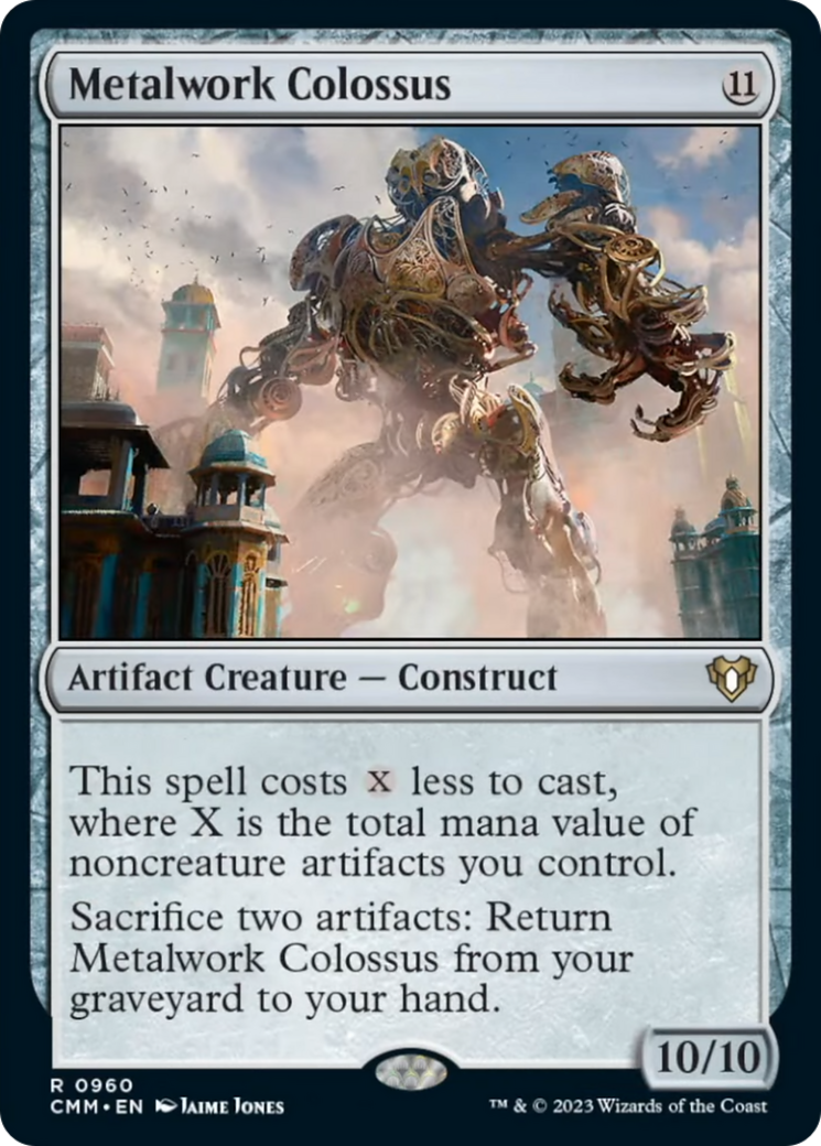 Metalwork Colossus [Commander Masters] | North Game Den