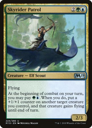 Skyrider Patrol [Core Set 2019] | North Game Den